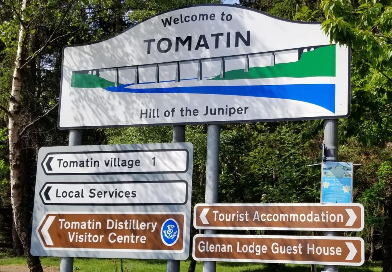 Glenan Lodge Self Catering Tomatin Екстериор снимка